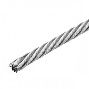 SET 15m cable 10mm acier inox cordage torons: 7x19 + 4 serre-câbles étrie -  beaucoup de tailles disponibles